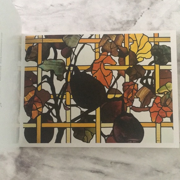 Tiffany Book Of Postcards Vintage MMA COLORFUL POMEGRANATE - Picture 14 of 16